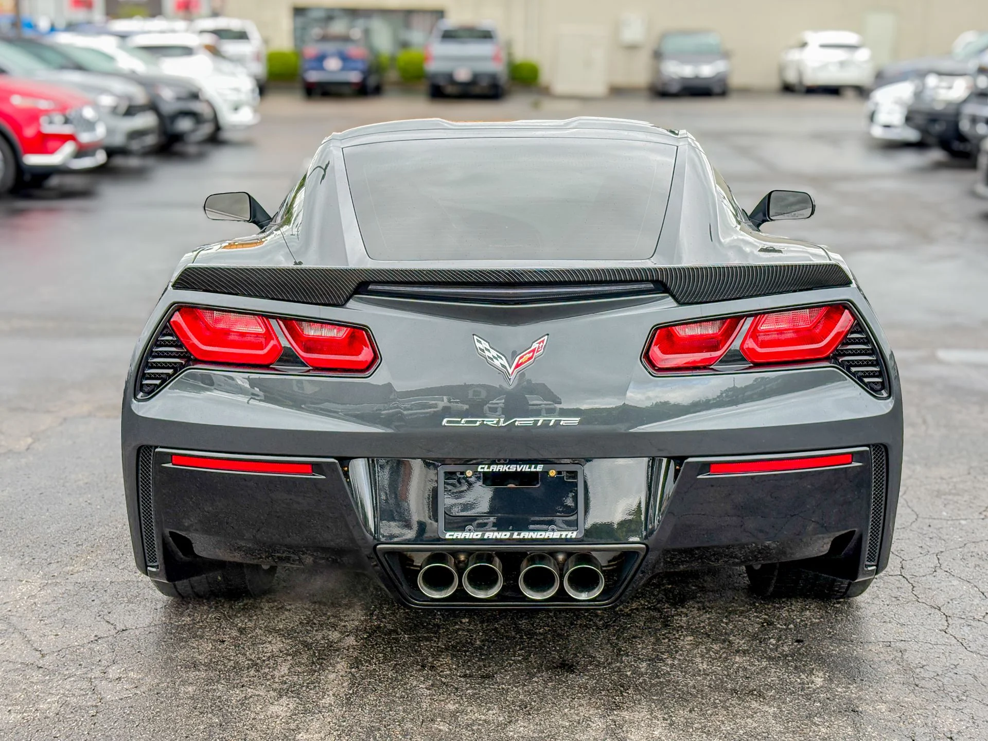 Used 2017 Gray Chevrolet Stingray image 16