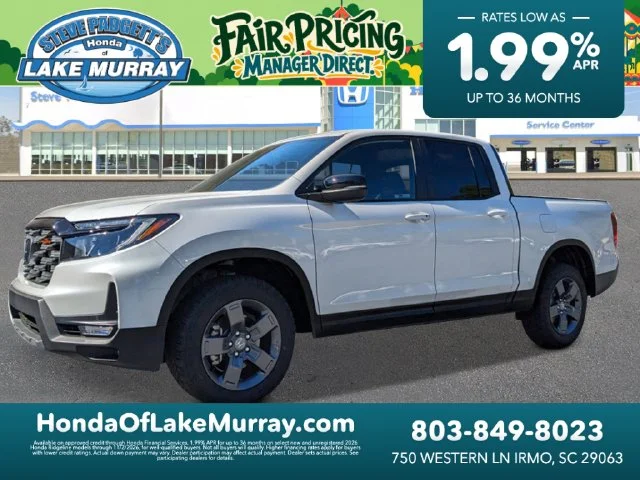New 2026 Platinum White Pearl Honda TrailSport image 1