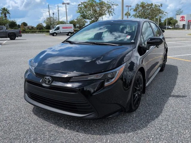 Certified Used 2025 Black Toyota LE image 8