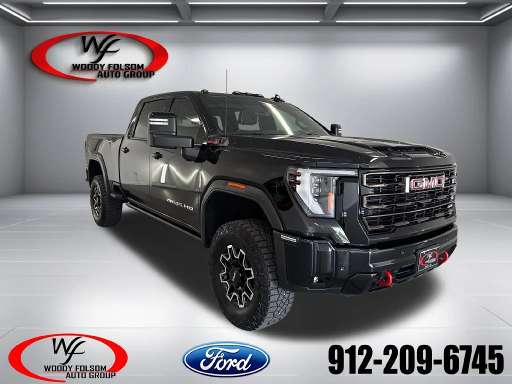 Used 2025 Black GMC AT4X image 1