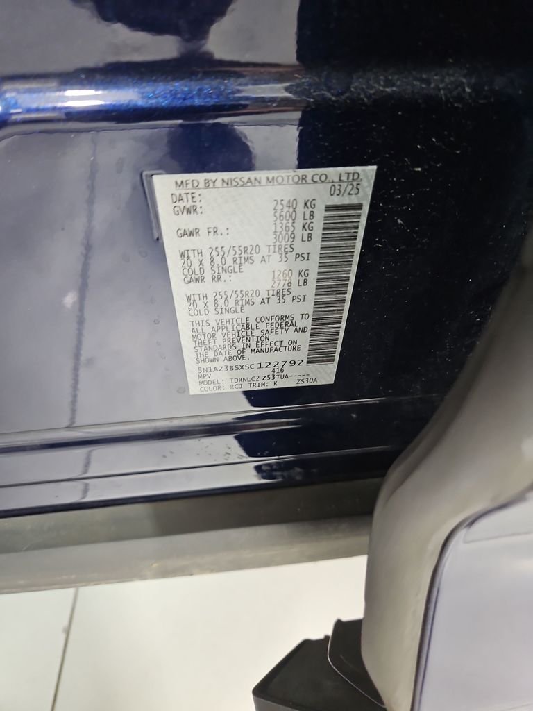Certified Used 2025 Blue Nissan SV image 30