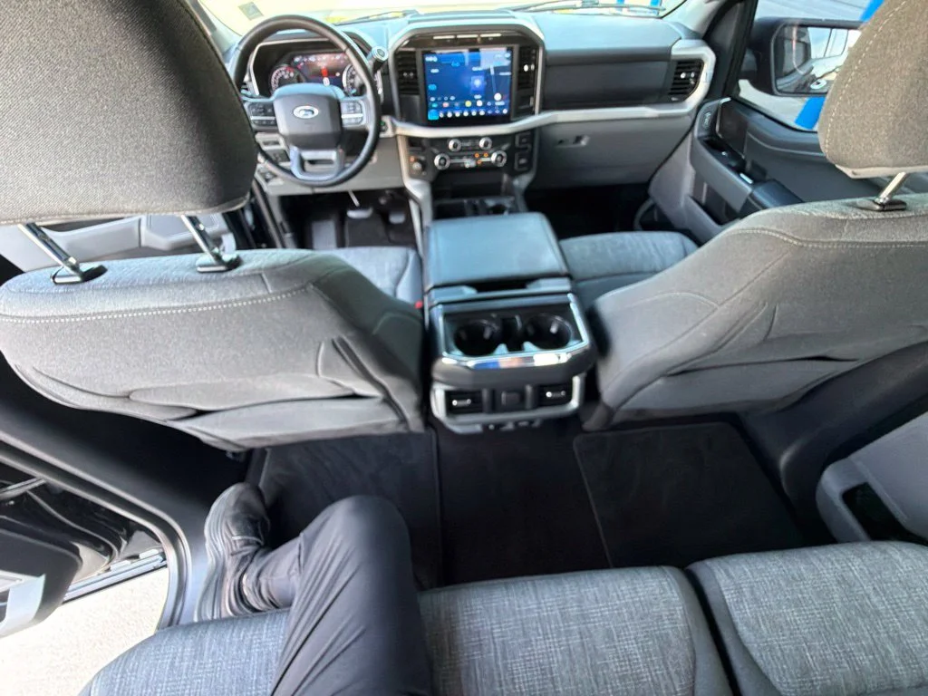 Used 2021 Antimatter Blue Metallic Ford XLT image 15