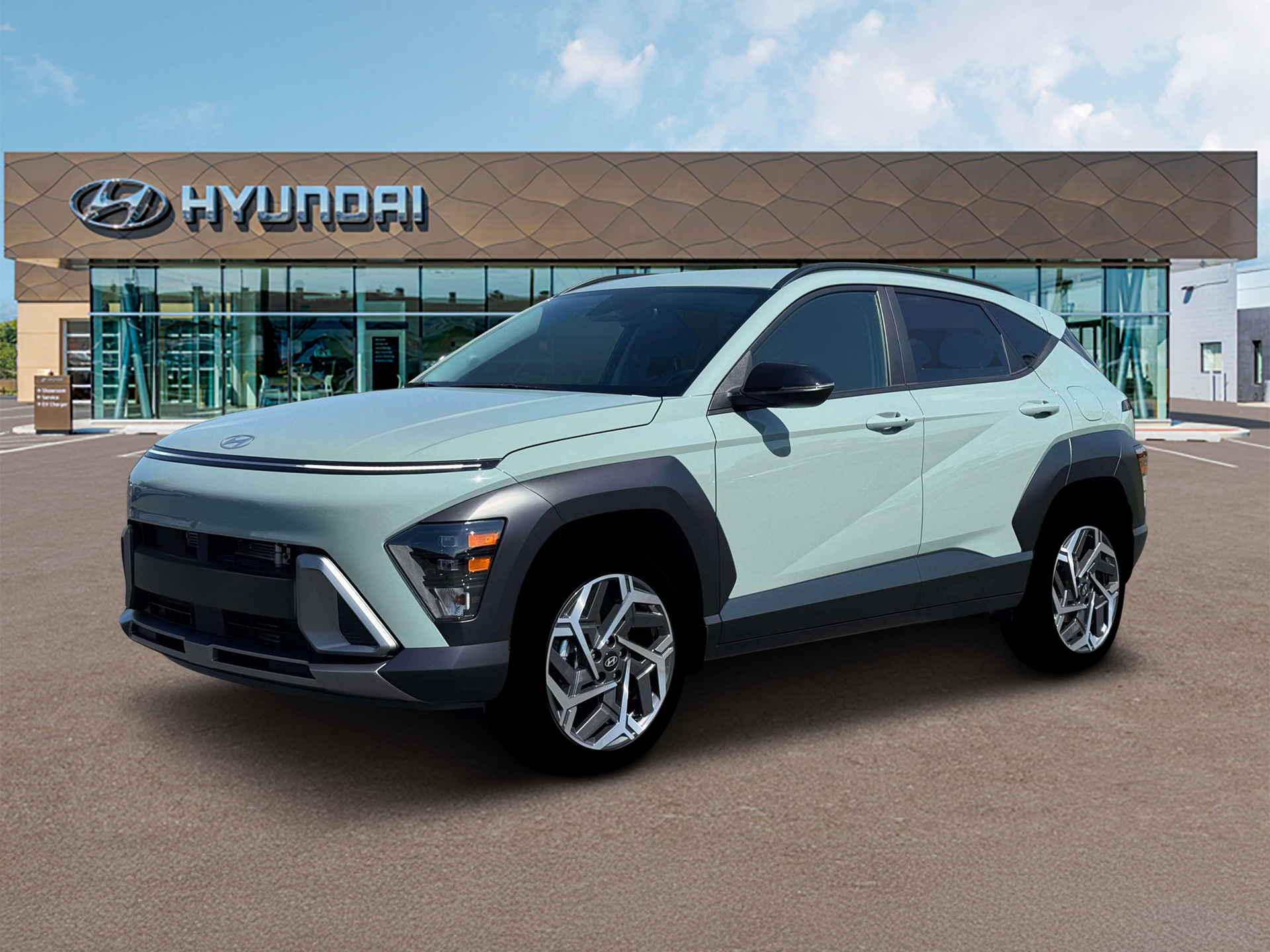 New 2026 Green Hyundai SEL Premium AWD image 2