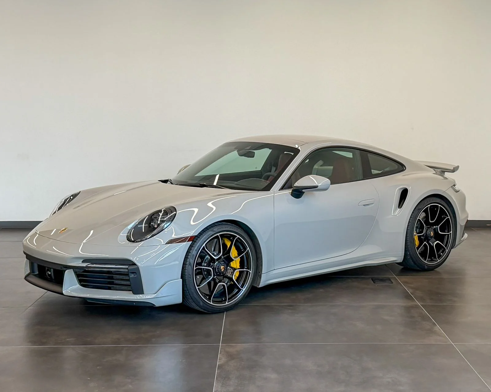 Used 2021 Gray Porsche Turbo S image 1