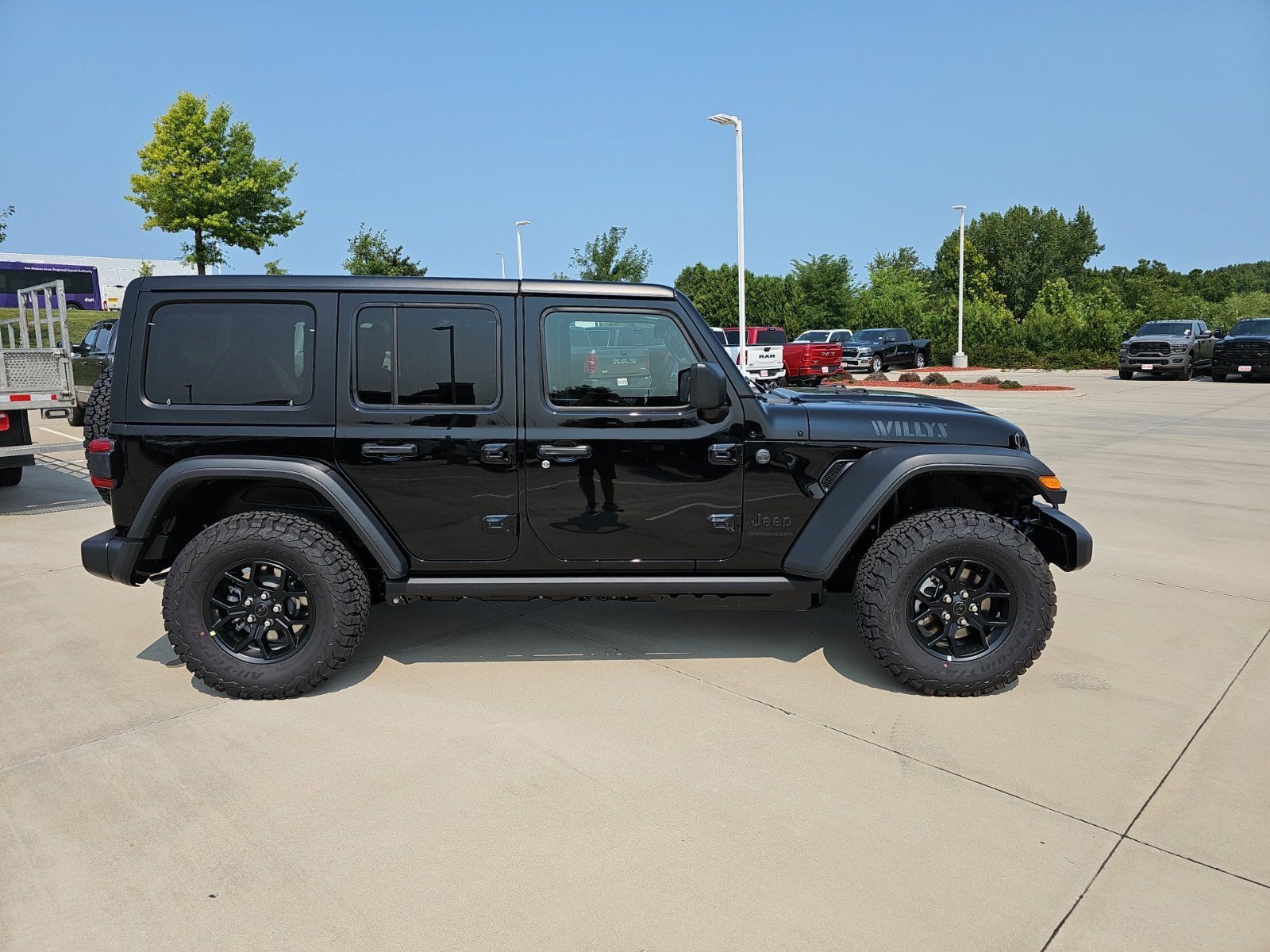 New 2026 Black Clearcoat Jeep Willys image 6