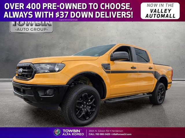 2022 FORD RANGER XLT 4WD SUPERCREW 5' BOX