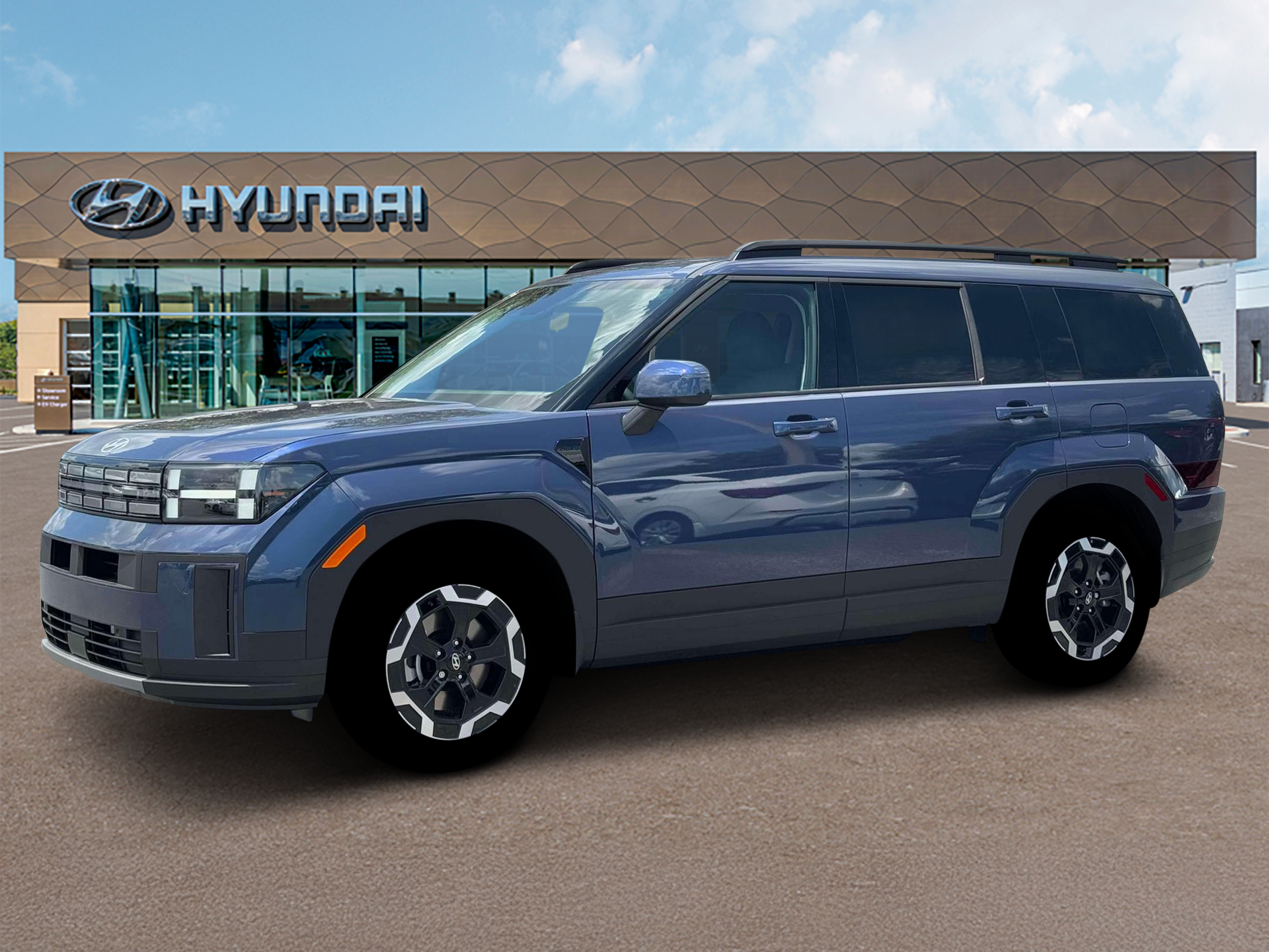 New 2026 Atlantis Blue Hyundai SEL AWD image 2