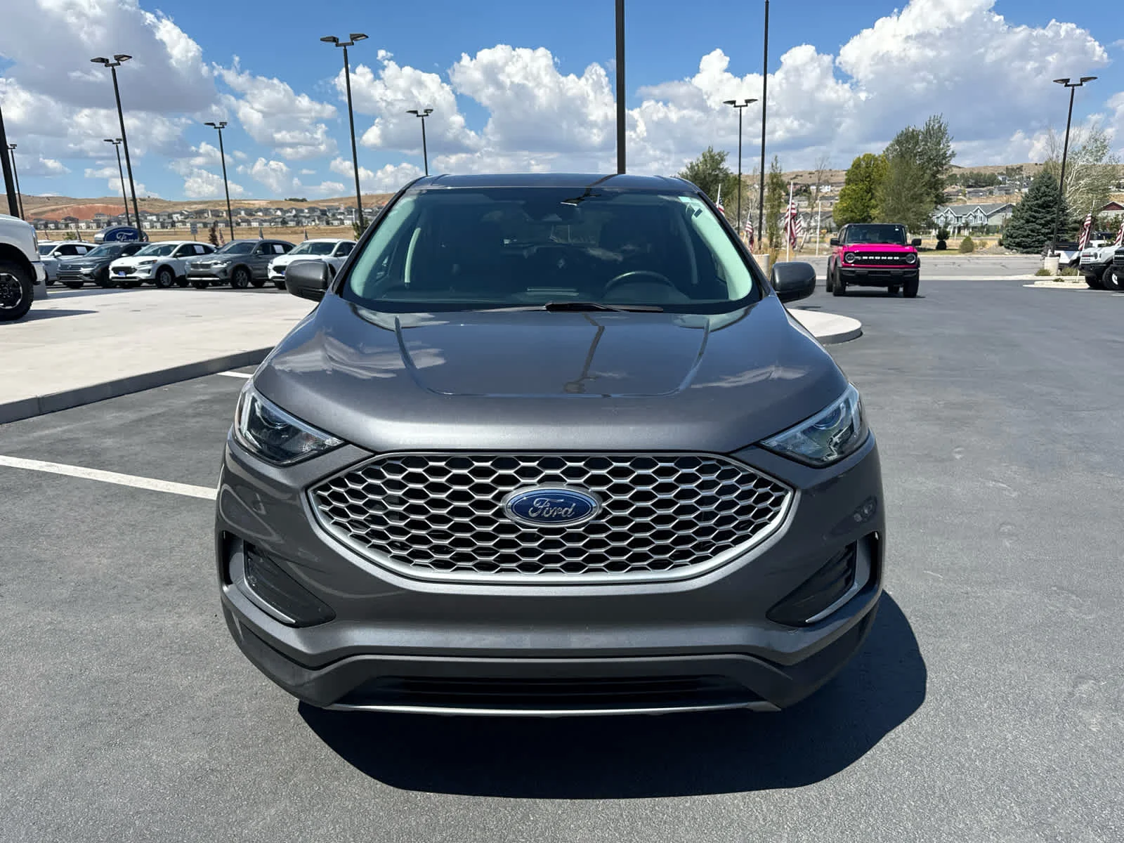 Certified Used 2024 Light Blue Clearcoat Metallic Ford SEL image 3