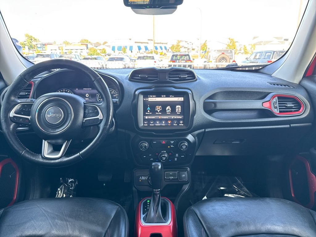 Used 2021 Colorado Red Clearcoat Jeep Trailhawk image 12