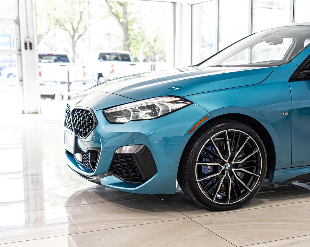 Used 2021 Blue BMW M235i Gran Coupe xDrive image 4
