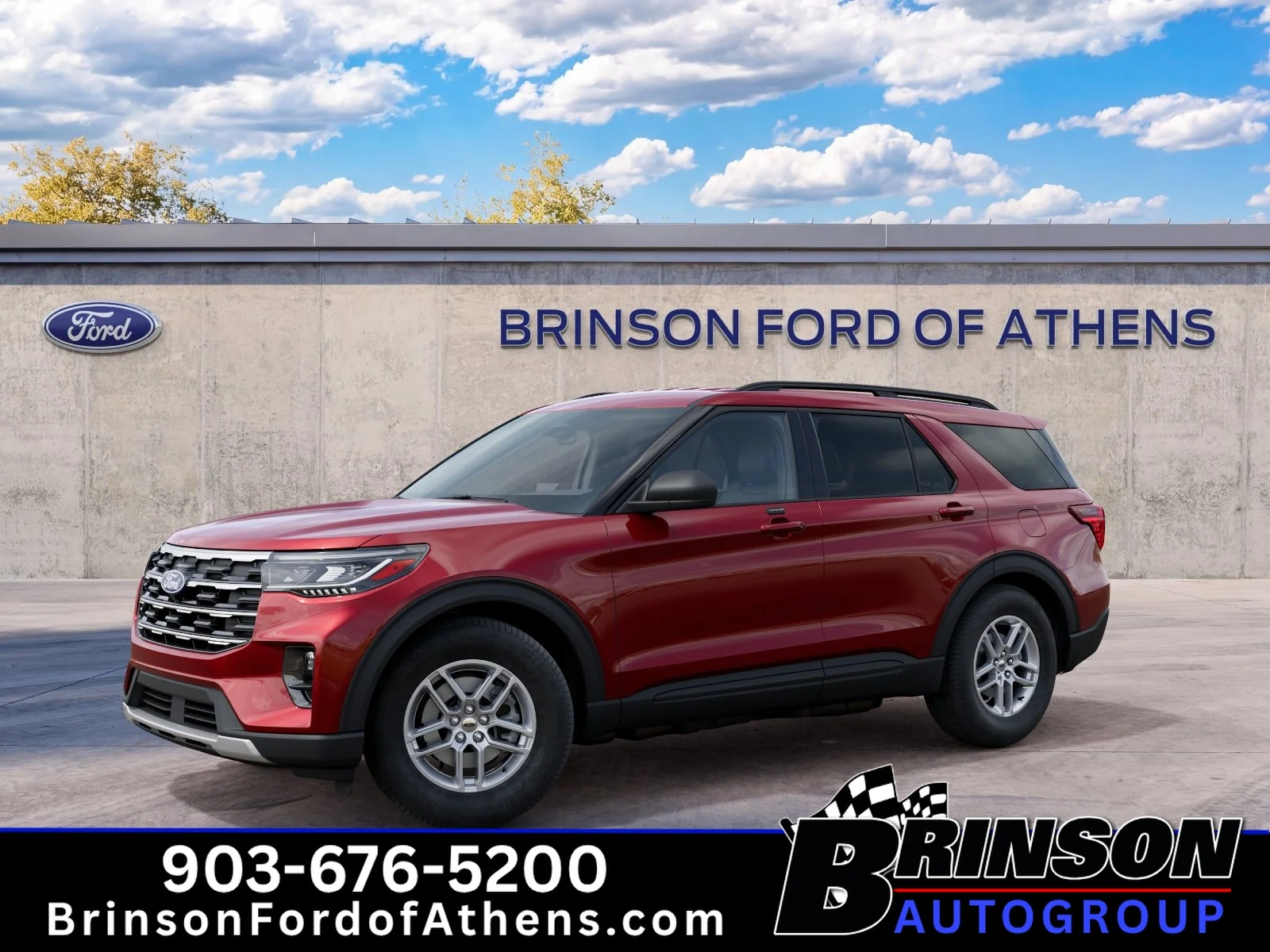 New 2027 Ruby Red Metallic Tinted Clearcoat Ford Active w/200A Pkg image 1