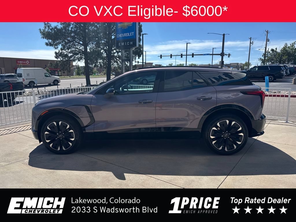 Used 2024 Chevrolet Blazer EV RS with VIN 3GNKDCRJXRS257528 for sale in Lakewood, CO