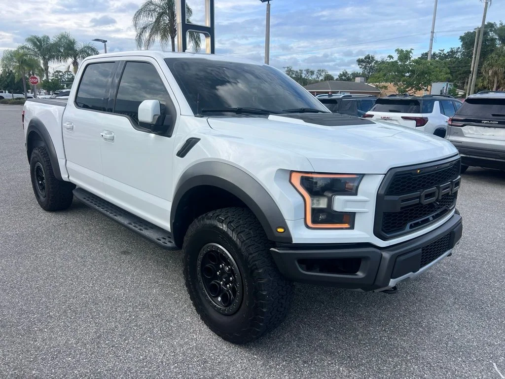Used 2020 White Ford Raptor image 1