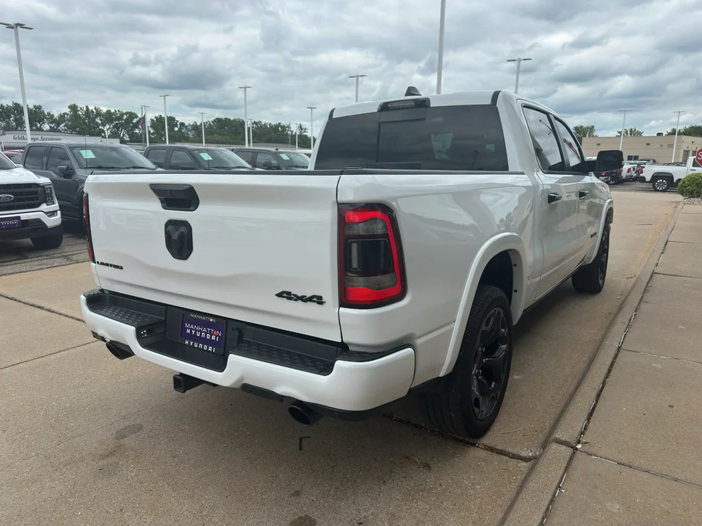 Used 2024 Bright White Clearcoat Ram Limited image 10