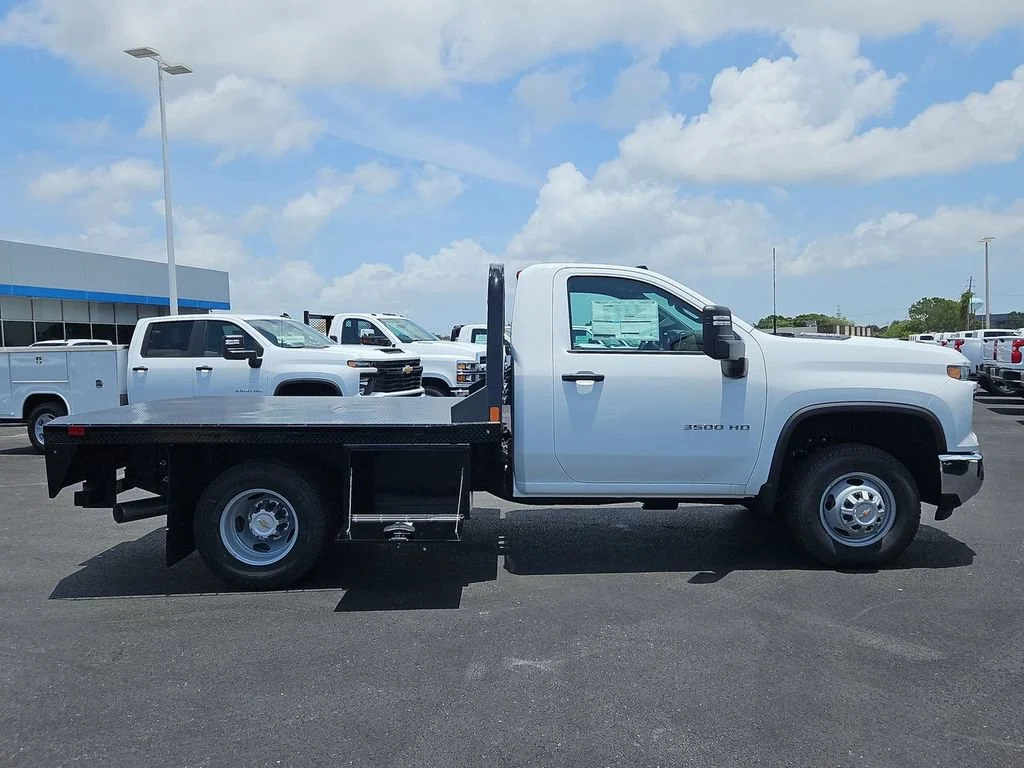 New 2025 Summit White Chevrolet Work Truck image 7