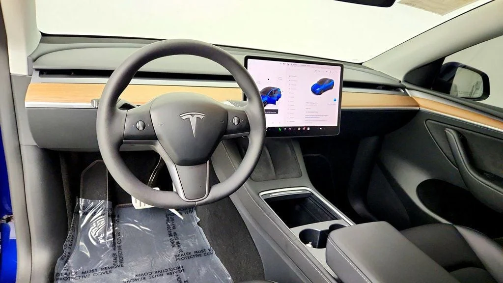 Used 2024 Deep Blue Metallic Tesla Performance AWD image 12