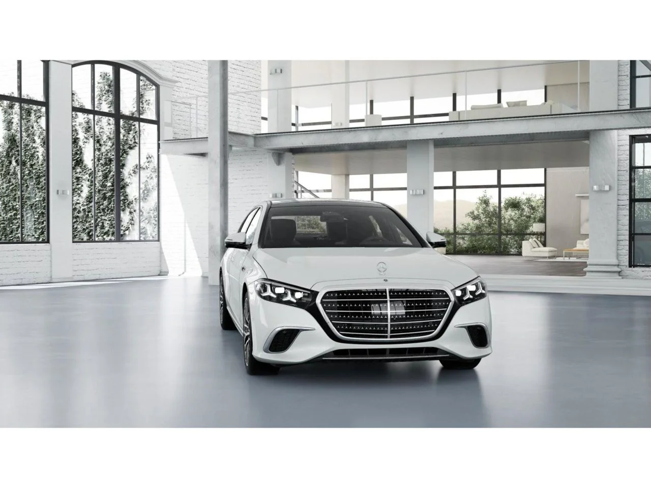 New 2027 MANUFAKTUR Moonlight White Metallic Mercedes-Benz S 500 image 8