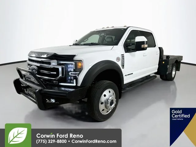 Used 2022 Oxford White Ford Lariat image 3