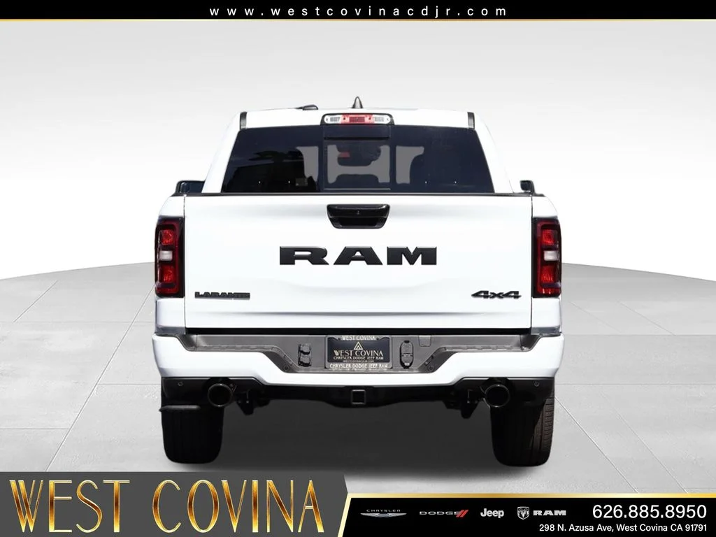 New 2026 Bright White Clear-Coat Exterior Paint RAM Laramie image 4