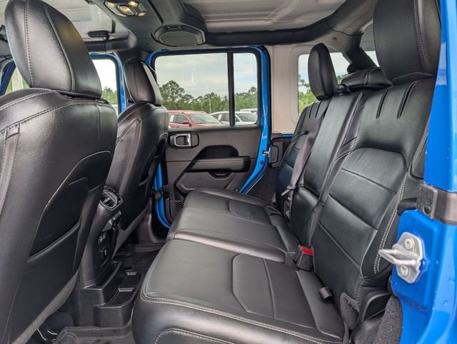 Used 2022 Blue Jeep Unlimited Sahara 4xe image 21
