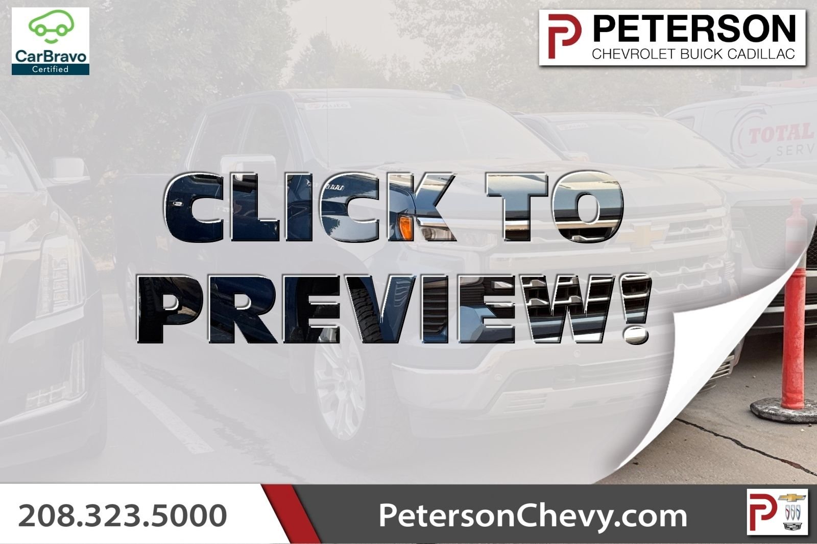 Used 2024 Blue Chevrolet LTZ image 1