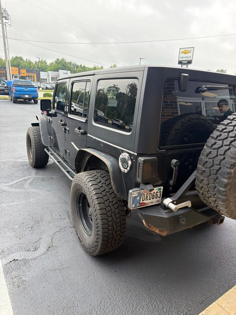 Used 2011 Black Jeep Unlimited Rubicon image 5