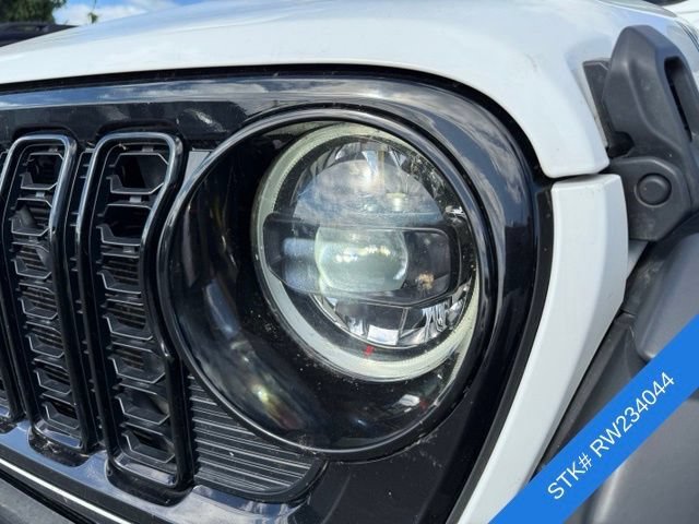 Used 2024 Bright White Clearcoat Jeep Willys image 4