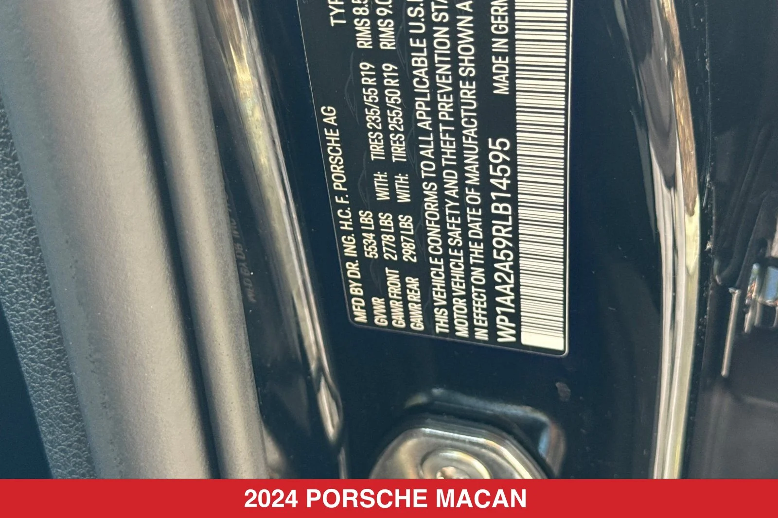 Used 2024 Black Porsche  image 29