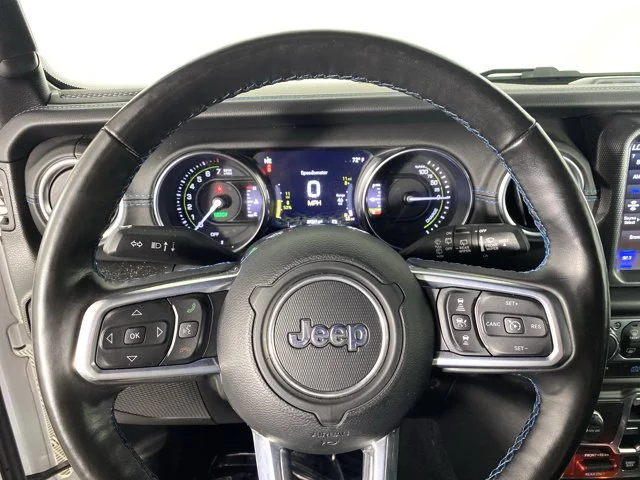 Used 2021 White Jeep Unlimited Rubicon 4xe image 22