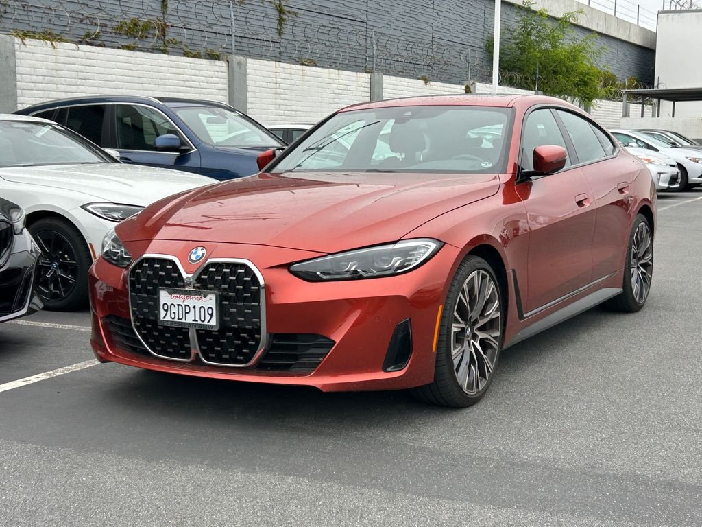 Certified Used 2023 Sunset Orange Metallic BMW 430i Gran Coupe image 2