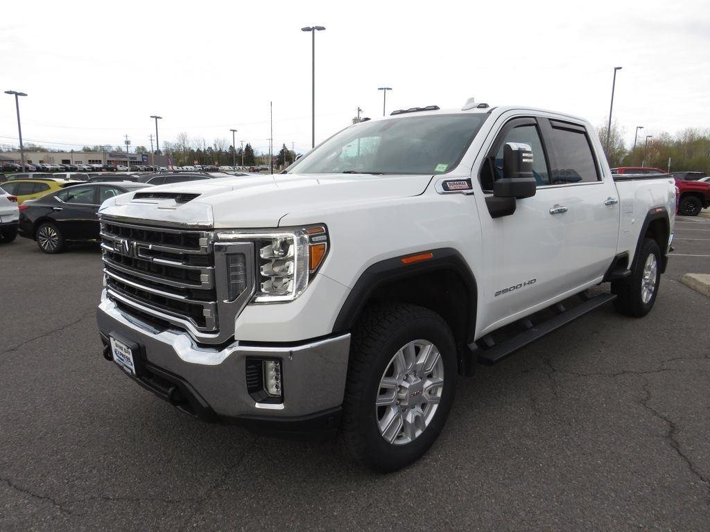 Used 2022 Summit White GMC SLT image 10