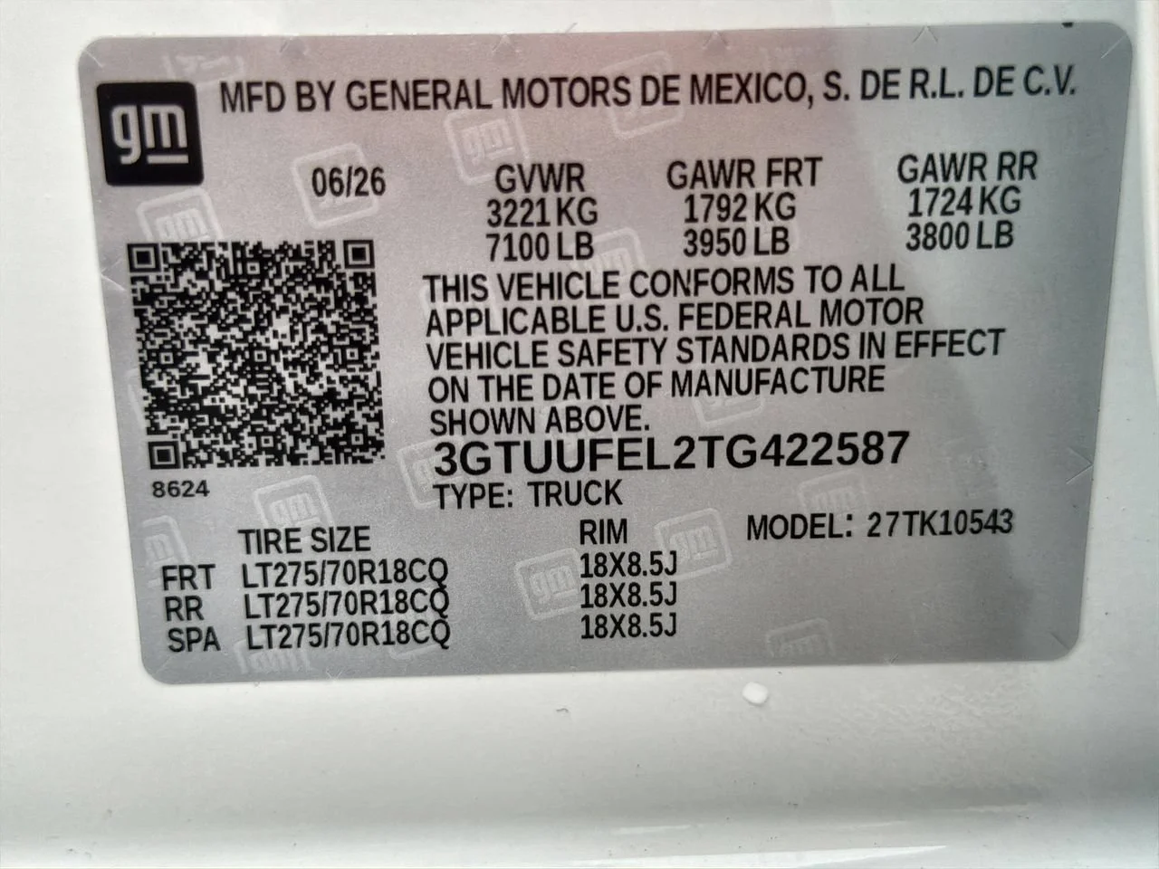 New 2026 Summit White GMC AT4X image 29