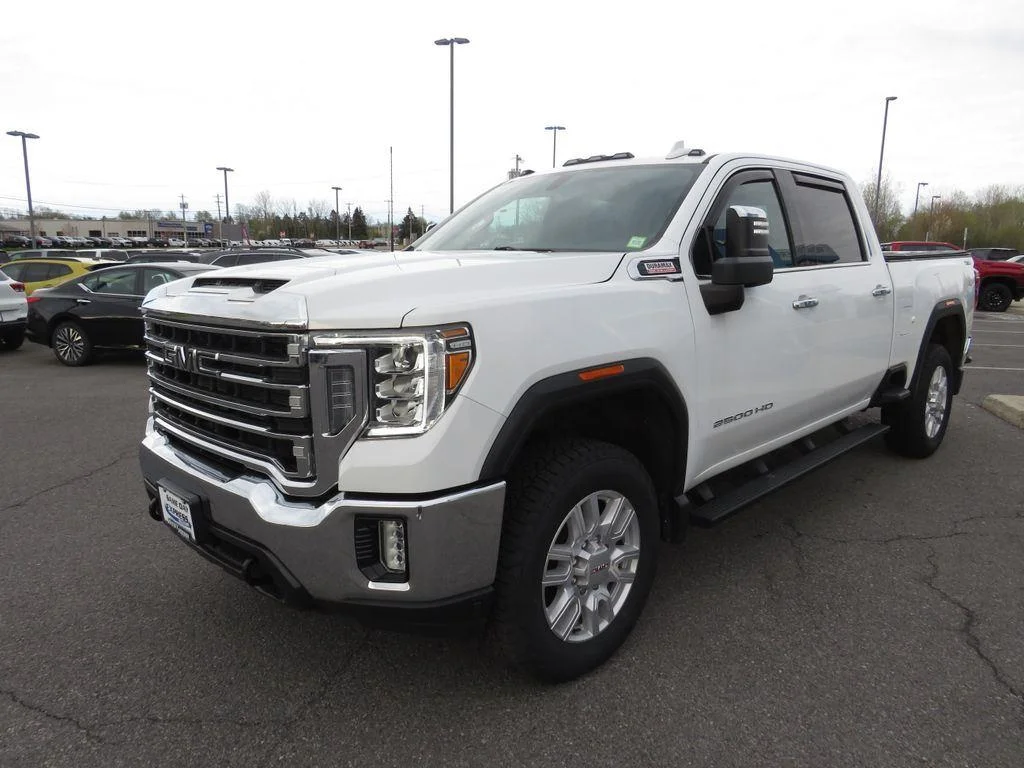 Used 2022 Summit White GMC SLT image 10
