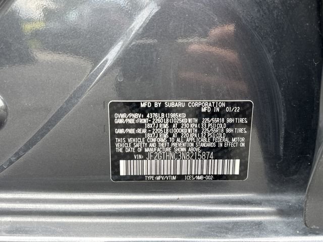 Used 2022 Gray Subaru Limited image 31