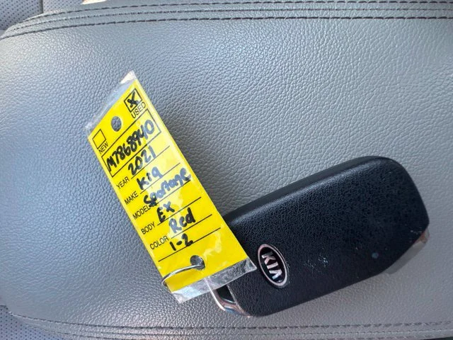 Used 2021 Red Kia EX image 19