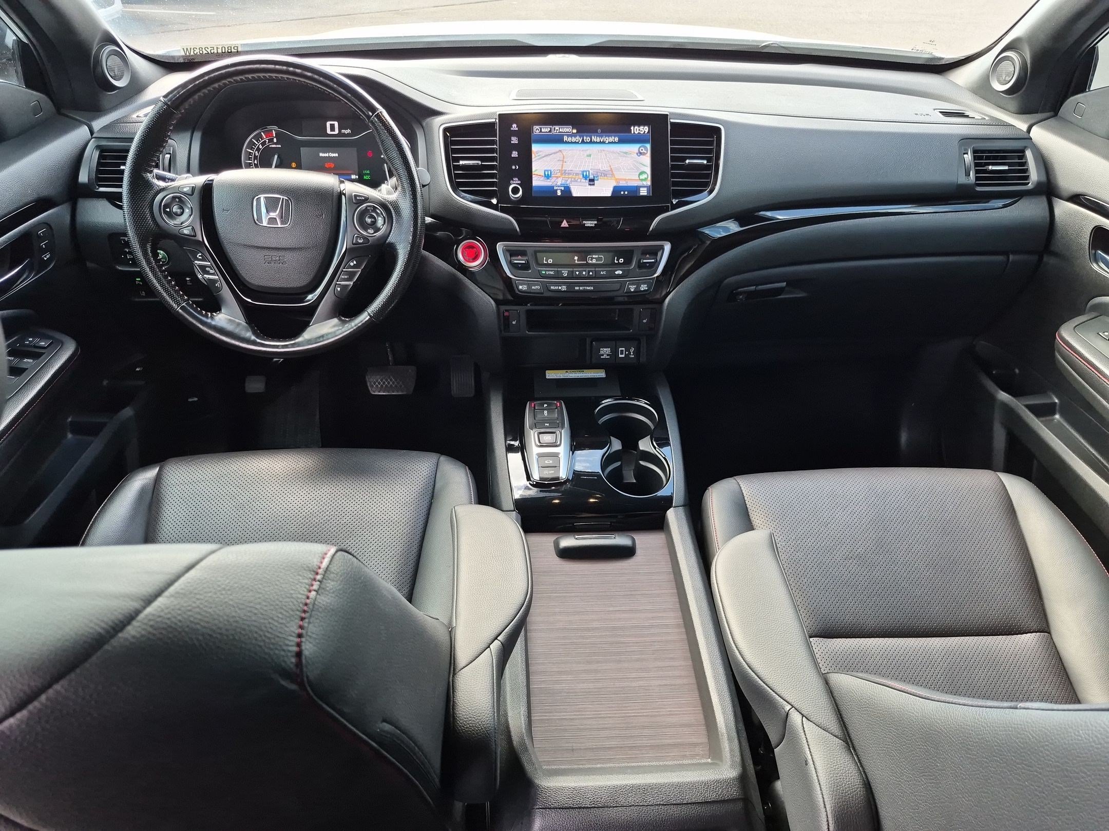 Certified Used 2023 Platinum White Pearl Honda Black Edition image 65