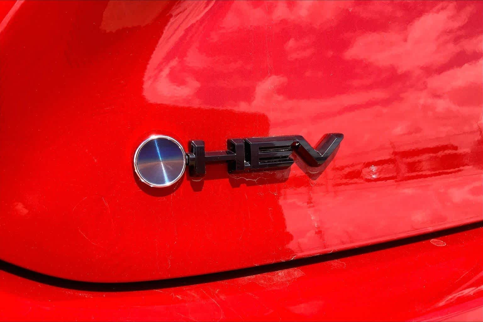 Used 2025 Supersonic Red/Midnight Black Metallic Toyota XSE image 33