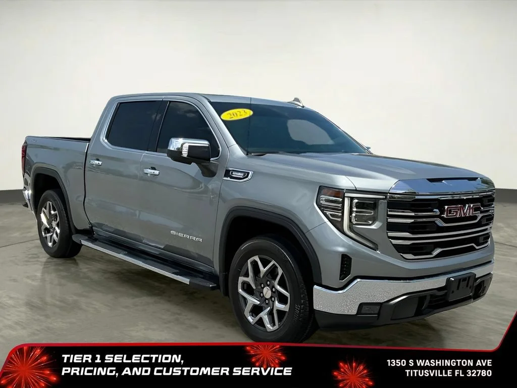 Used 2023 Sterling Metallic GMC SLT image 14