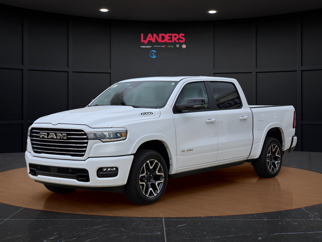 New 2026 Bright White Clear-Coat Exterior Paint RAM Laramie image 1