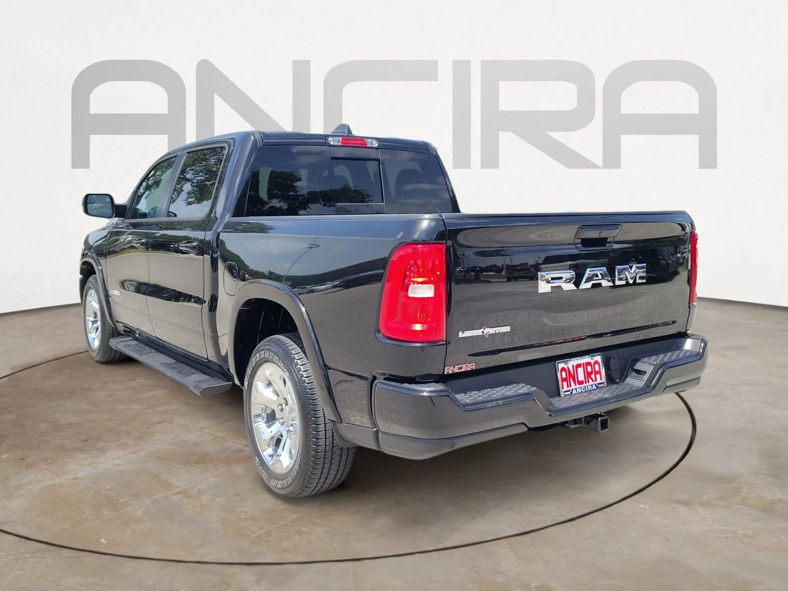 Used 2025 Diamond Black Crystal Pearlcoat Ram Lone Star image 8