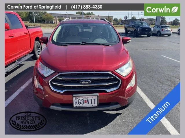 Used 2019 Ruby Red Metallic Ford Titanium image 1