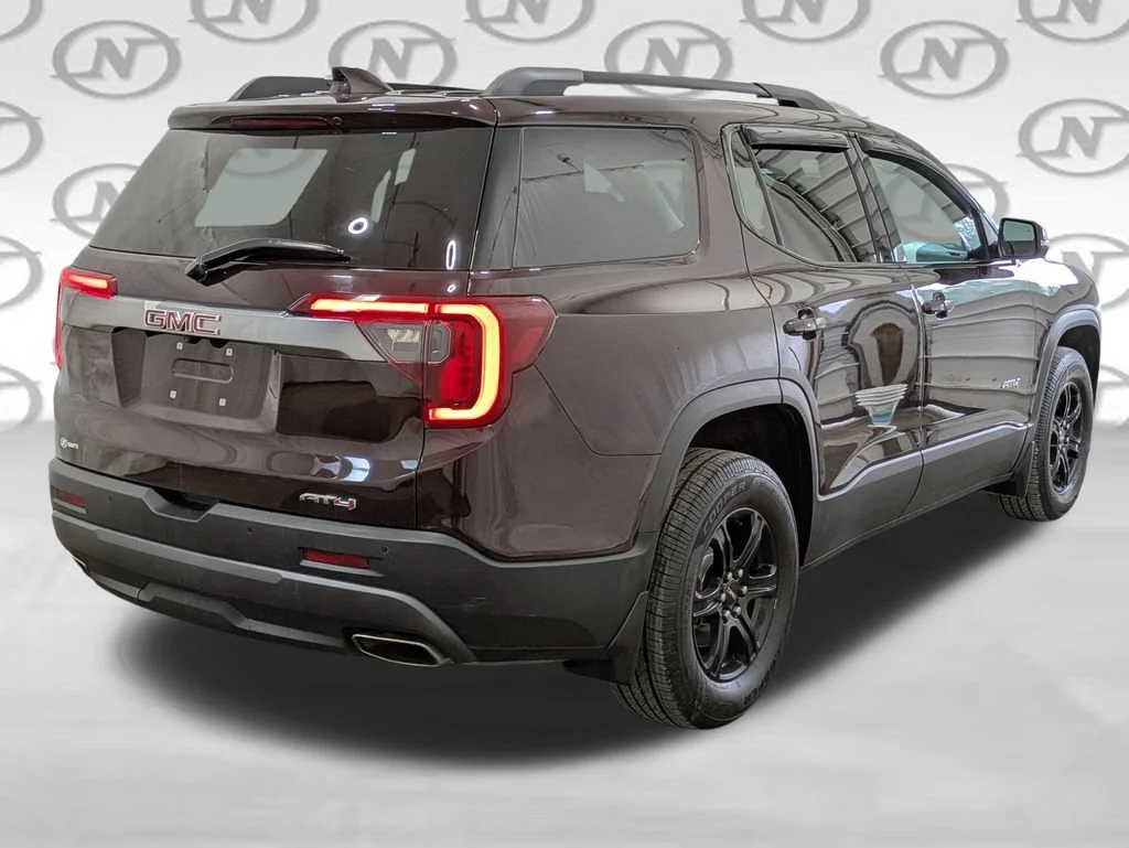 Used 2021 RED MAHOGANY METALLIC GMC AT4 image 9