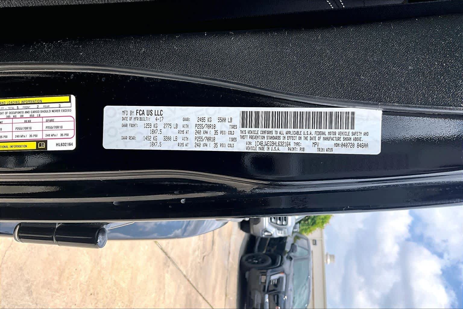 Used 2017 Black Clearcoat Jeep Sahara image 32
