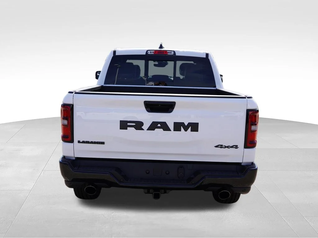 New 2026 Bright White Clear-Coat Exterior Paint RAM Laramie image 4