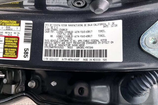 Used 2021 Gray Toyota TRD Sport image 4