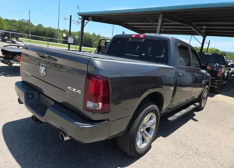 Used 2017 Granite Crystal Metallic Clearcoat Ram Sport image 3