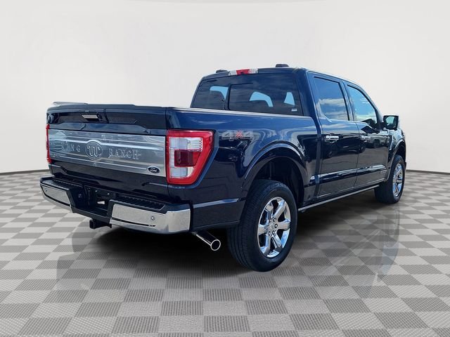 Certified Used 2022 Antimatter Blue Metallic Ford King Ranch image 5