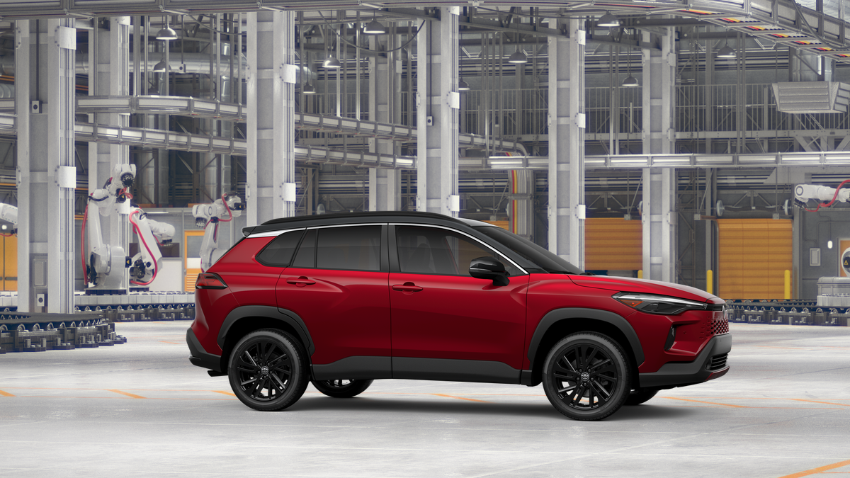 New 2026 Soul Red Crystal  with Jet Black roof Toyota Hybrid XSE image 21