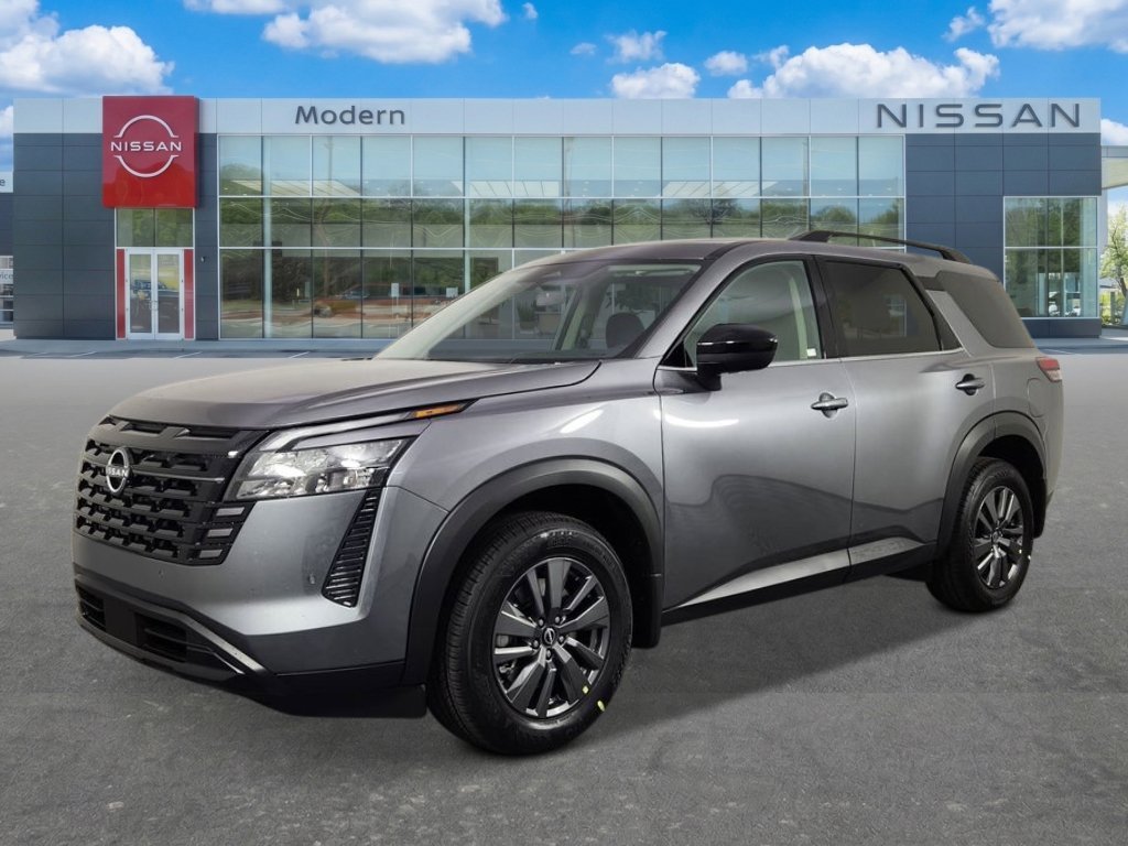 New 2026 Gun Metallic Nissan SV image 1