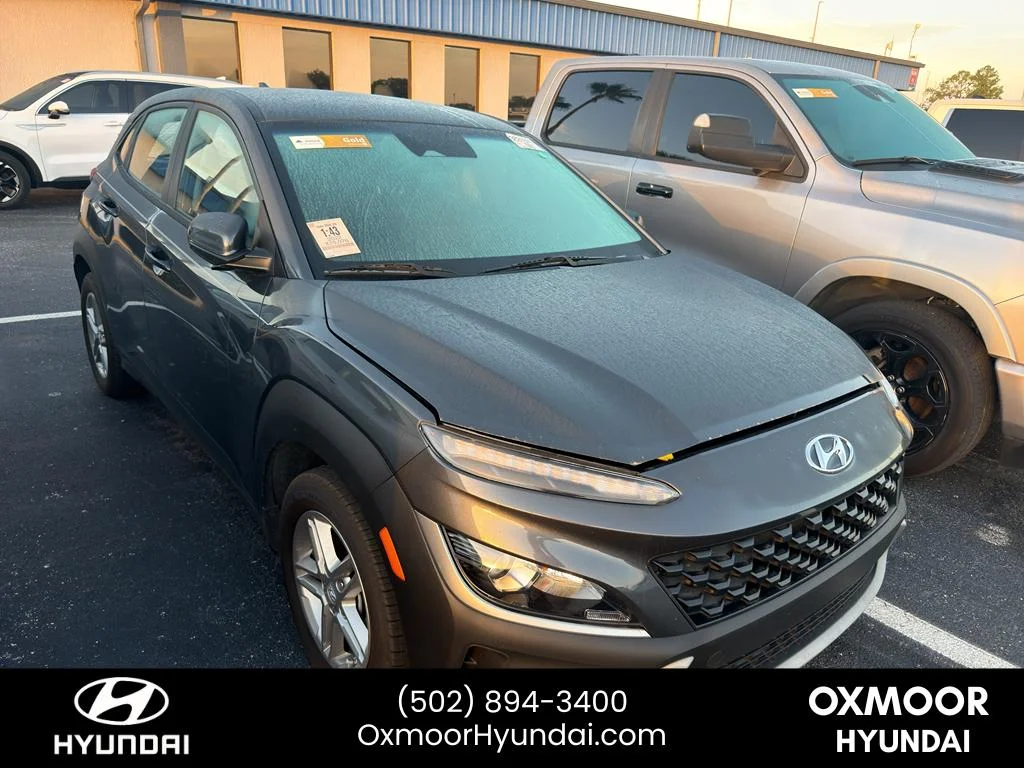Used 2022 Thunder Gray Hyundai SE image 1